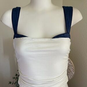 Free People Two Tone Tank Top Combo Size Small